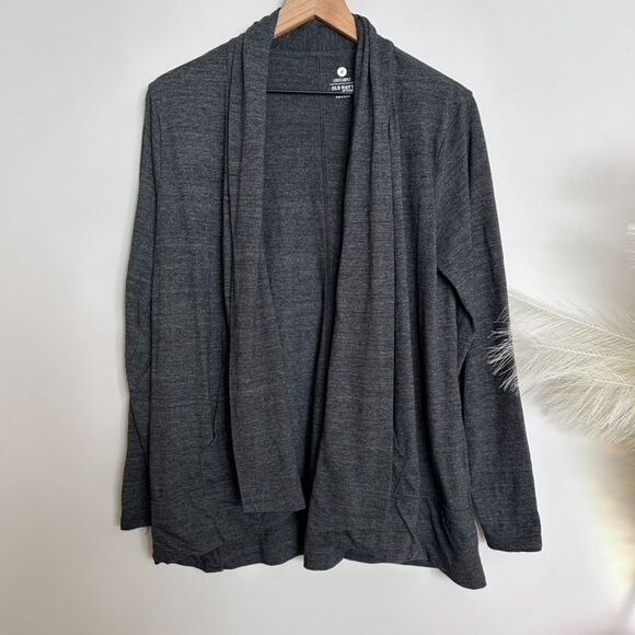 Old Navy Active Open Graphite Cardigan - Picture 1 of 8